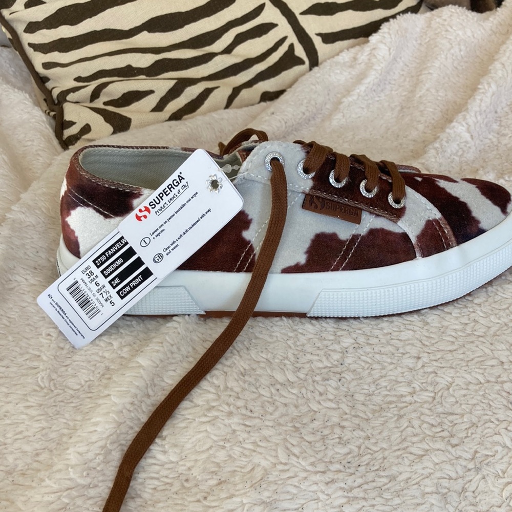 NWT SuperGA cow print